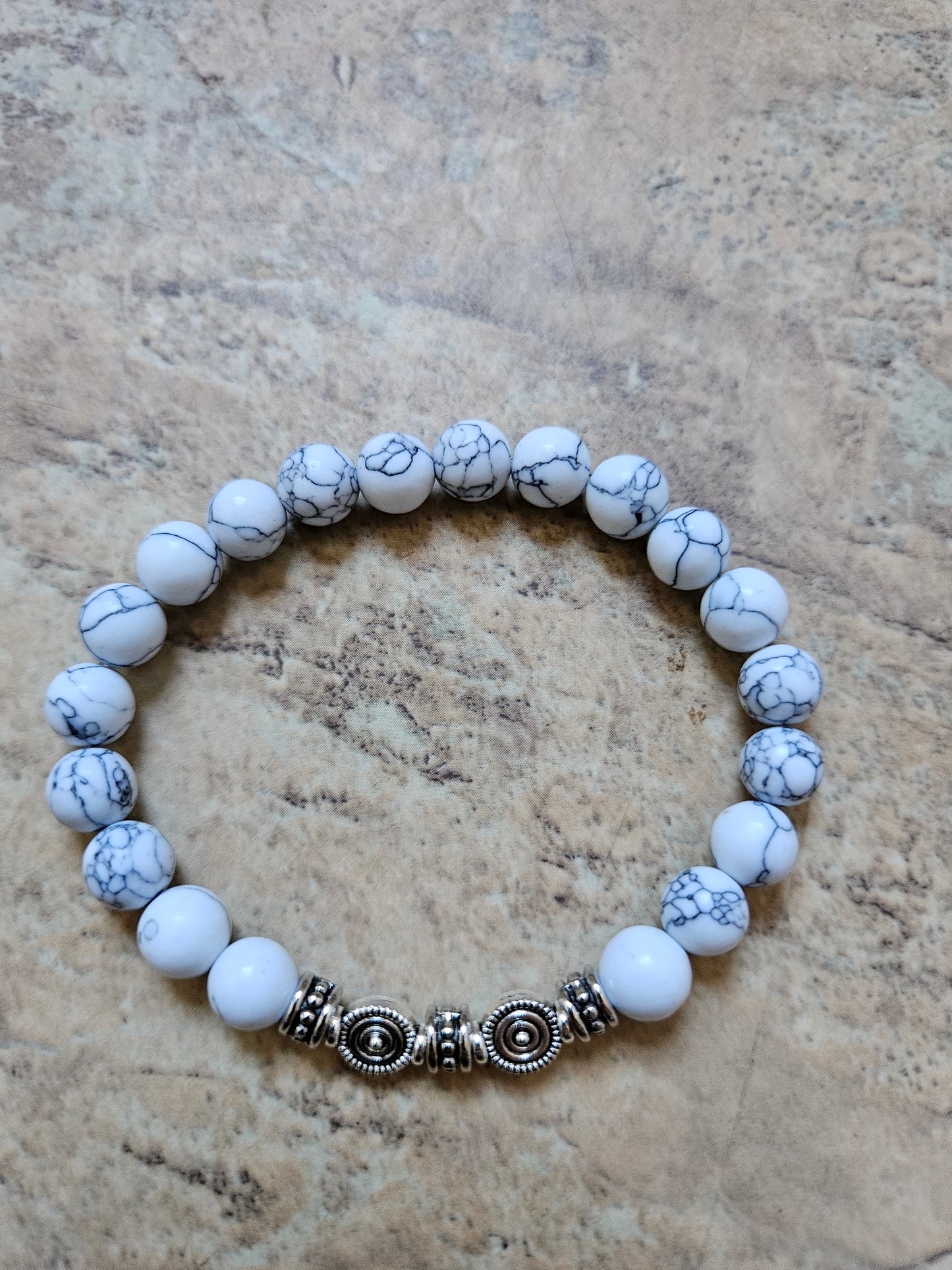 Howlite Energy Balancing Bracelet