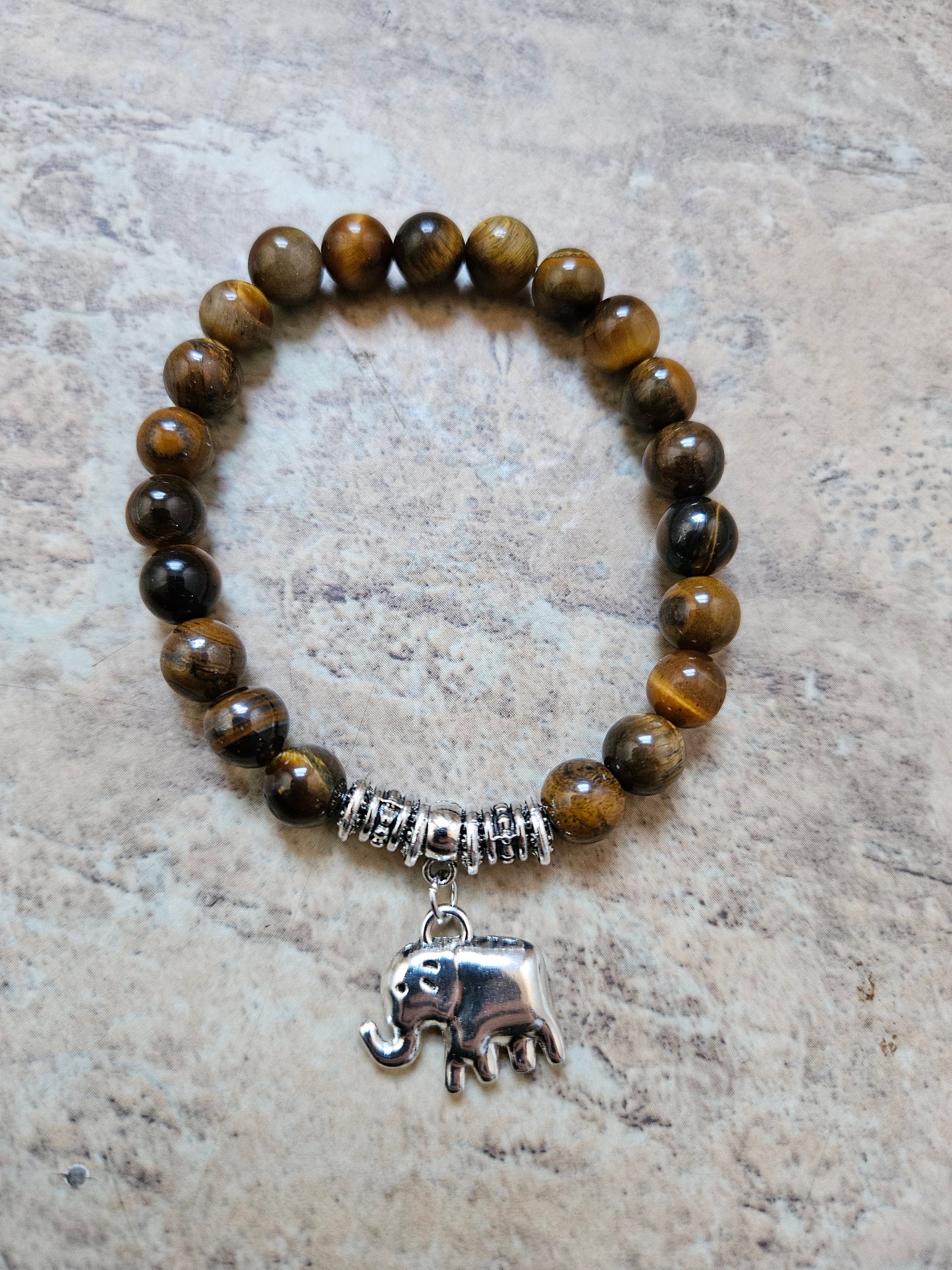 Tiger's Eye Grounding and Protection Bracelet