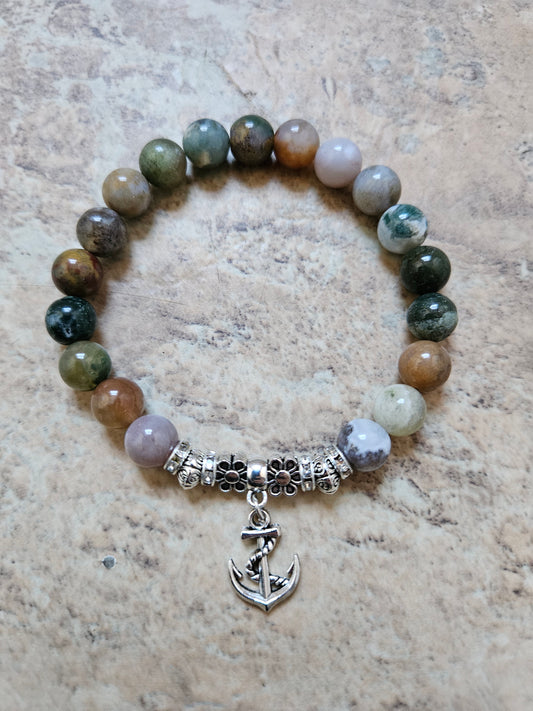 Ocean Jasper Creative Spark Energy Bracelet