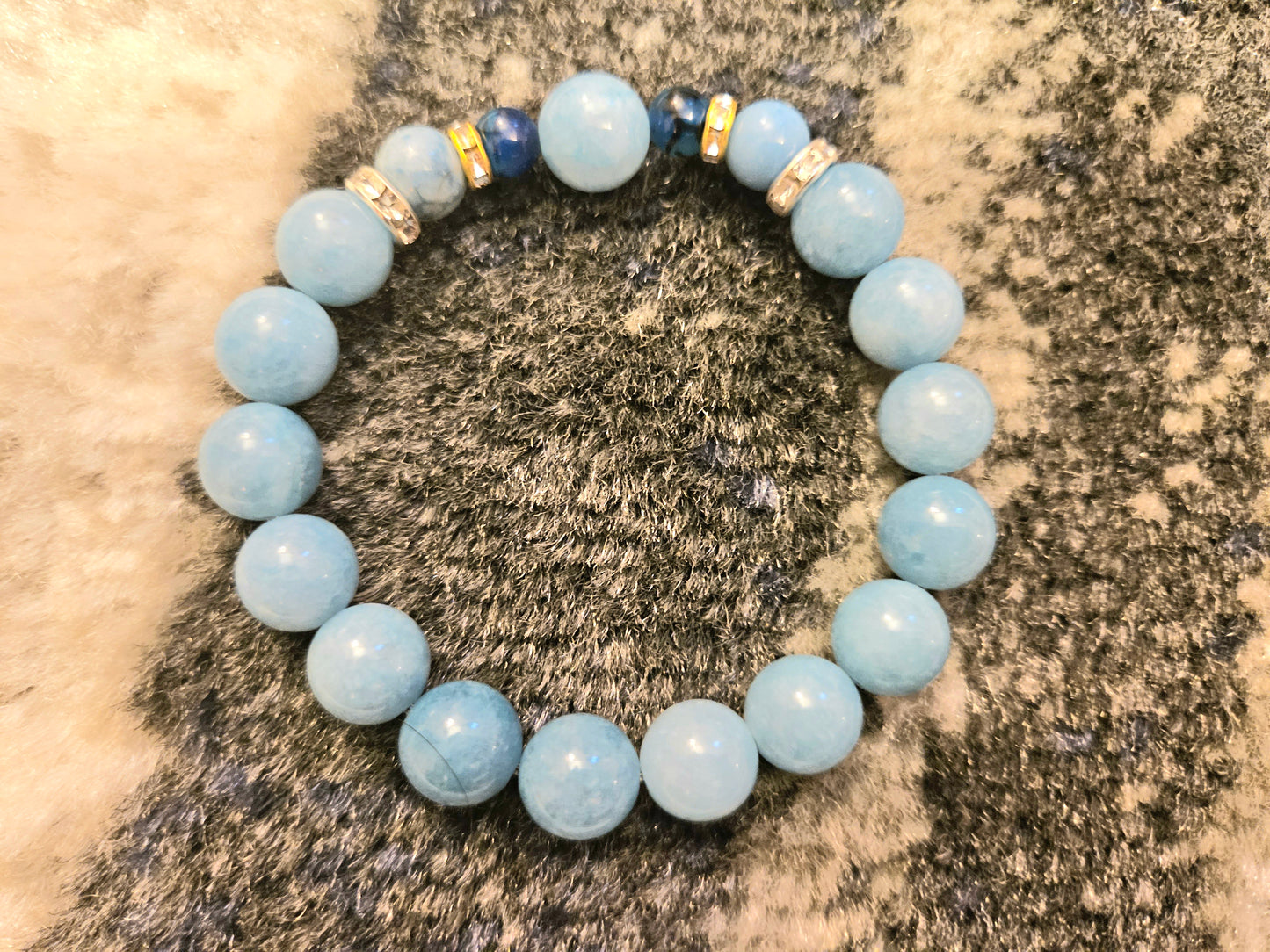 Aquamarine Lucky Energy Bracelet