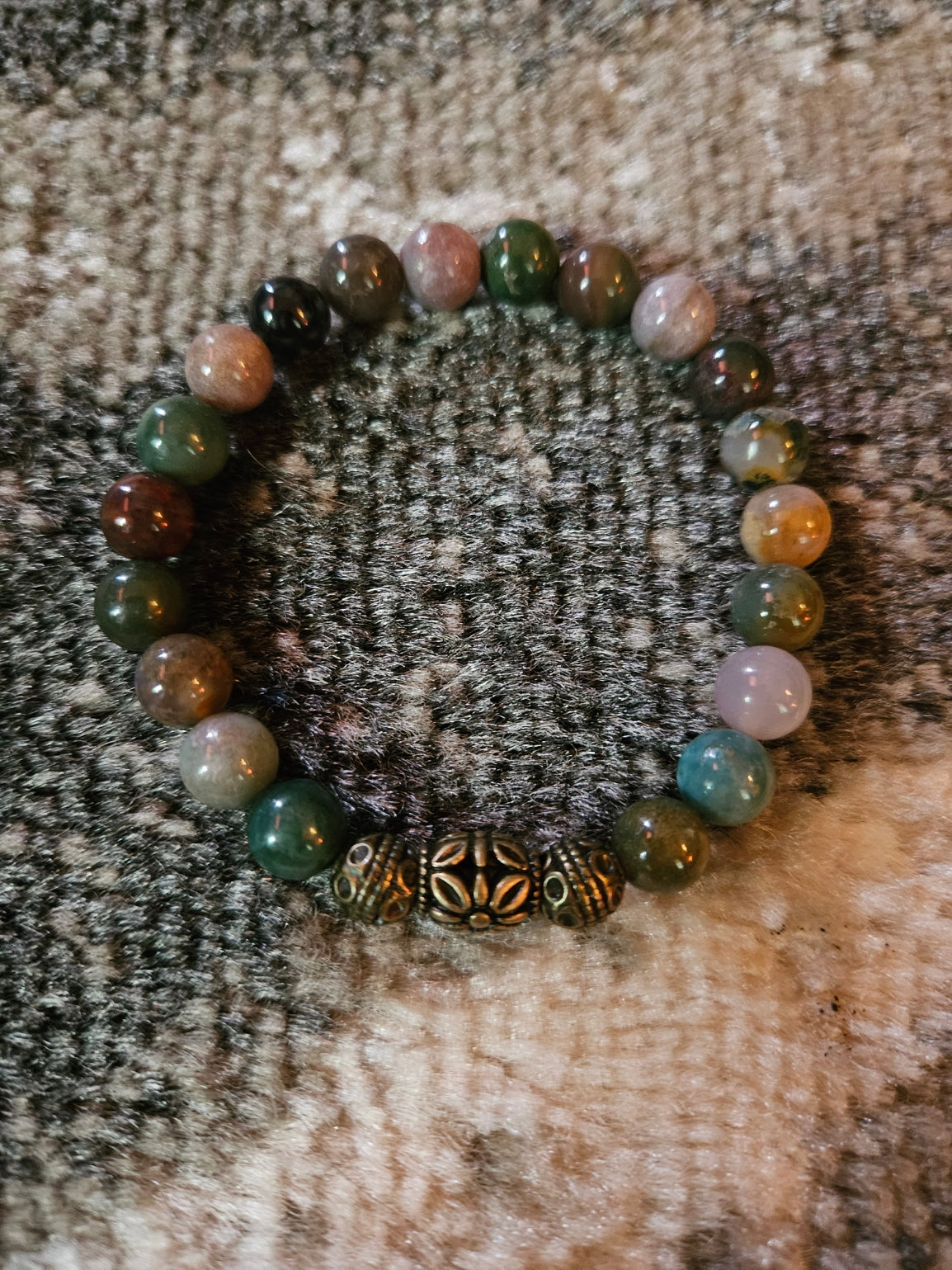 Indian Agate Confidence Booster Bracelet