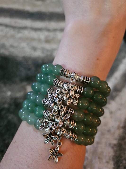 Green Adventurine Lucky Energy Bracelet