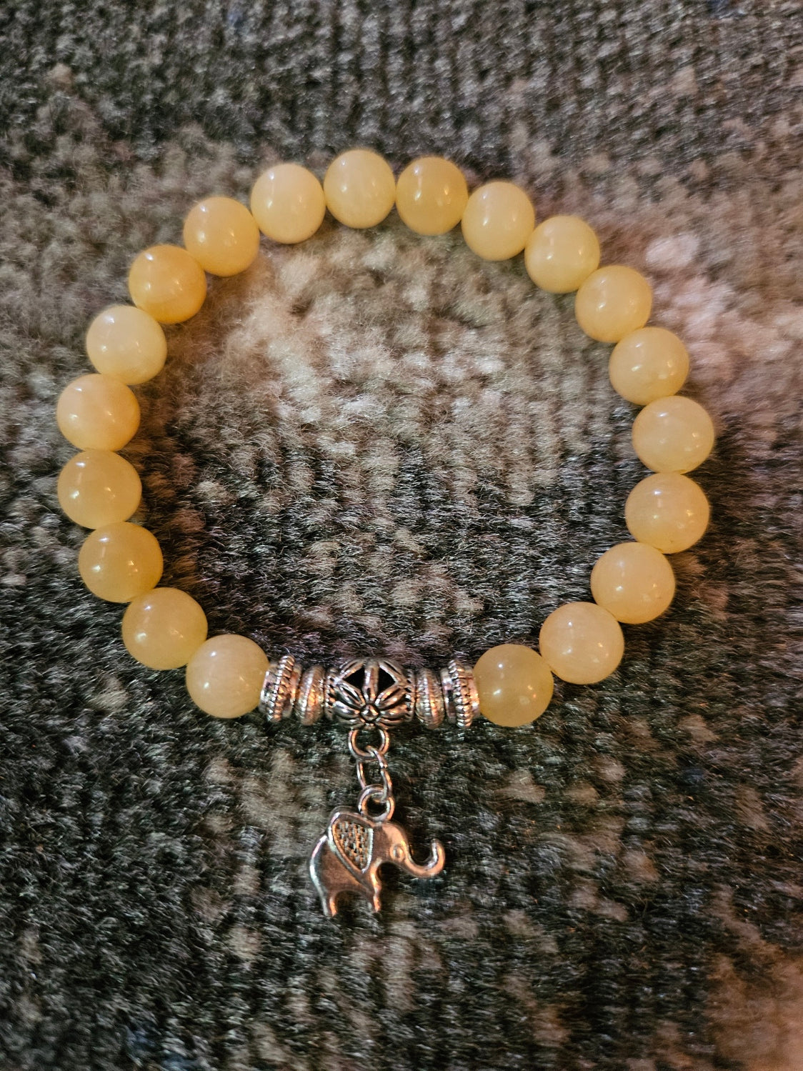 Yellow Jade Radiant Energy Bracelet